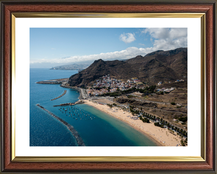 San Andres tenerife Spain from above Photo Print - Canvas - Framed Photo Print - Hampshire Prints