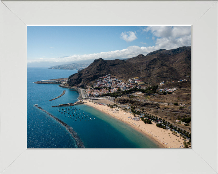 San Andres tenerife Spain from above Photo Print - Canvas - Framed Photo Print - Hampshire Prints