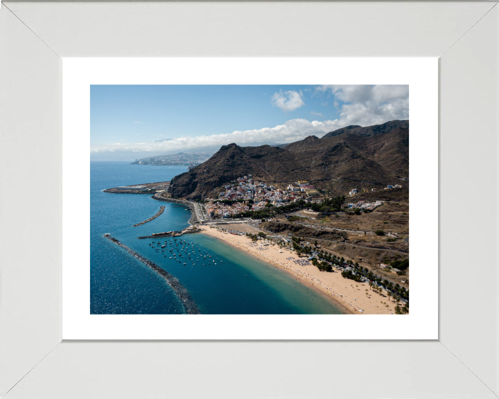 San Andres tenerife Spain from above Photo Print - Canvas - Framed Photo Print - Hampshire Prints