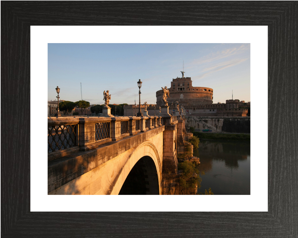 Rome Italy at sunset Photo Print - Canvas - Framed Photo Print - Hampshire Prints