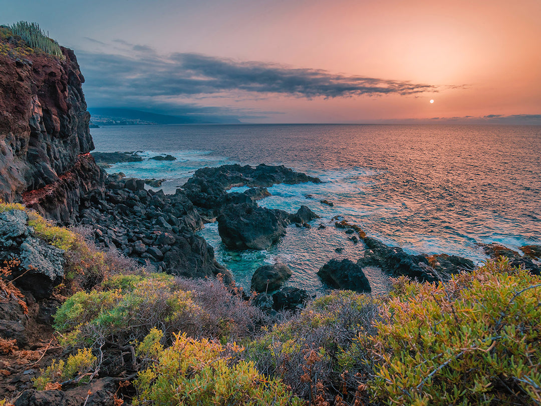 Tenerife spain at sunset Photo Print - Canvas - Framed Photo Print - Hampshire Prints