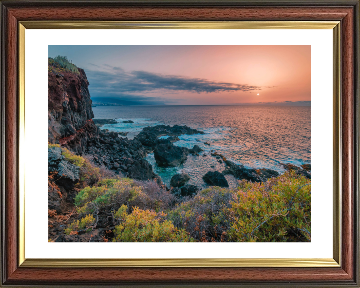 Tenerife spain at sunset Photo Print - Canvas - Framed Photo Print - Hampshire Prints