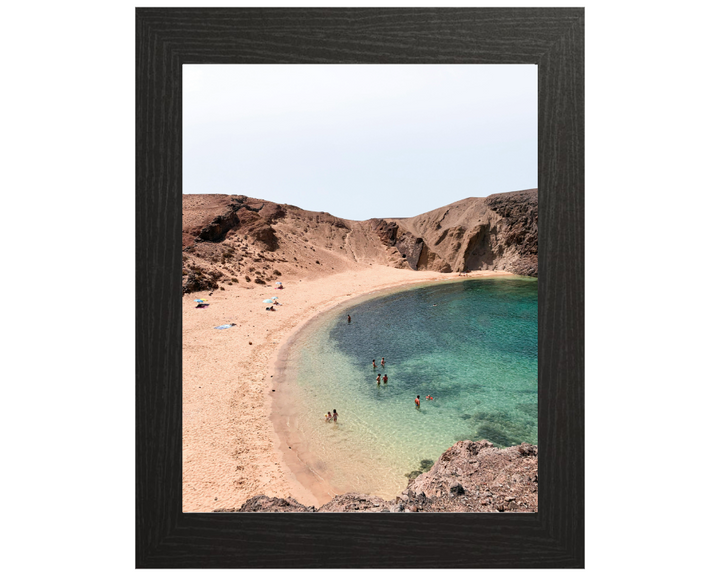 Costa de Papagayo Lanzarote Spain Photo Print - Canvas - Framed Photo Print - Hampshire Prints