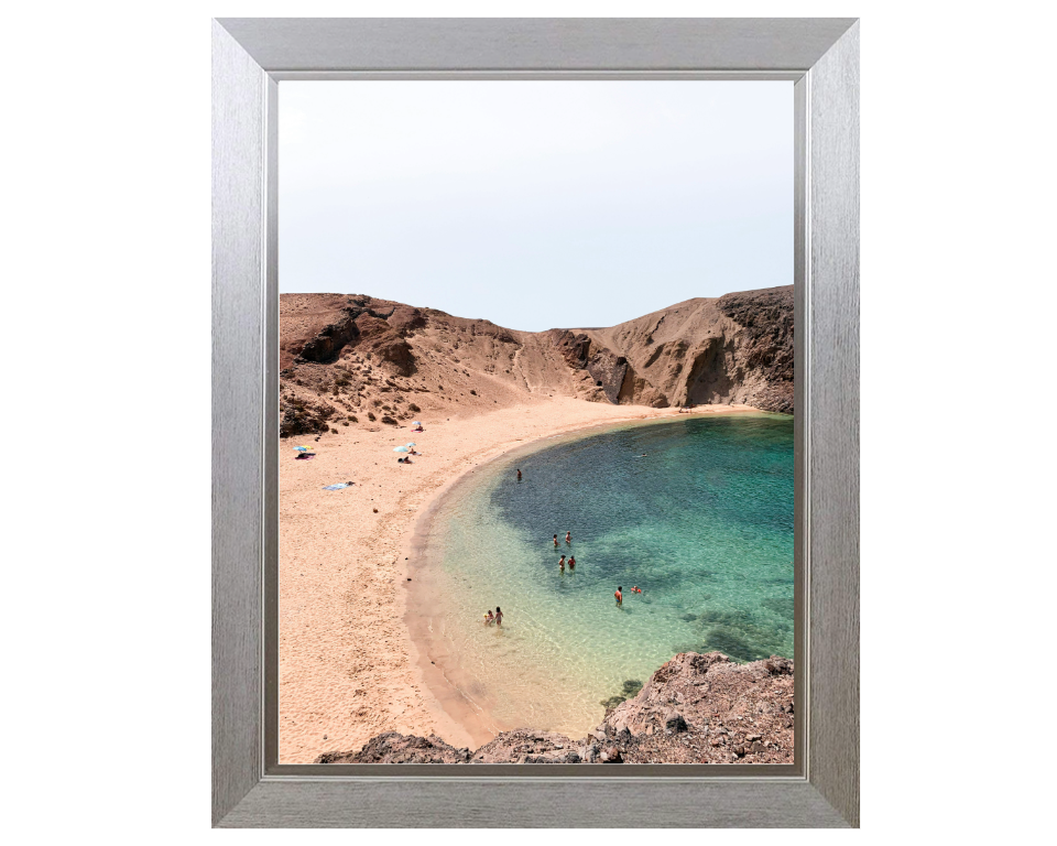 Costa de Papagayo Lanzarote Spain Photo Print - Canvas - Framed Photo Print - Hampshire Prints