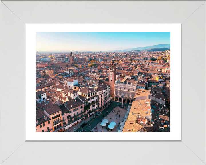 Verona Italy from above Photo Print - Canvas - Framed Photo Print - Hampshire Prints