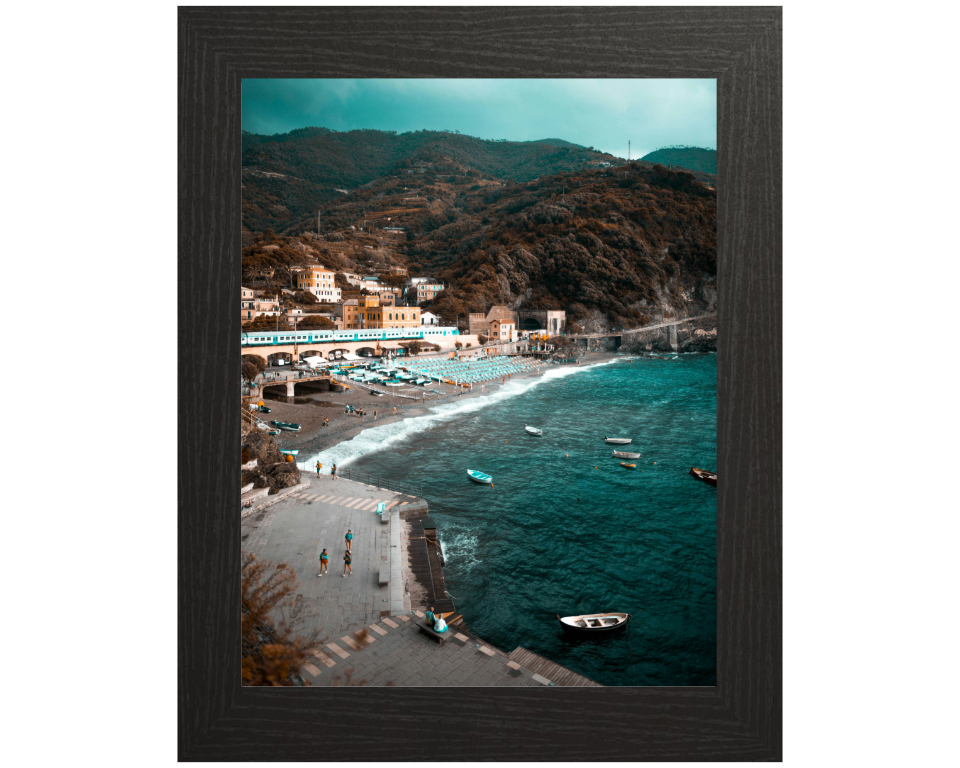 Cinque Terre Point Levanto Italy Photo Print - Canvas - Framed Photo Print - Hampshire Prints