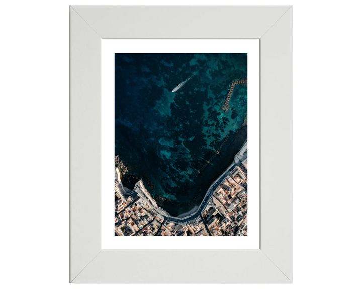 Isola di Ortigia Italy from above Photo Print - Canvas - Framed Photo Print