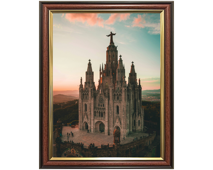 Tibidabo Barcelona Spain Photo Print - Canvas - Framed Photo Print - Hampshire Prints