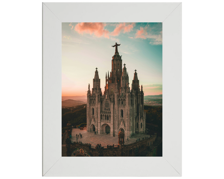 Tibidabo Barcelona Spain Photo Print - Canvas - Framed Photo Print - Hampshire Prints