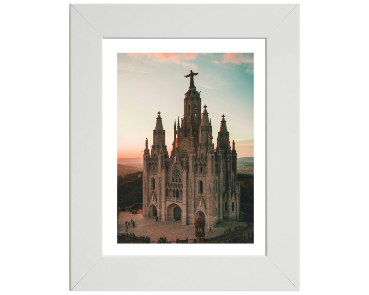 Tibidabo Barcelona Spain Photo Print - Canvas - Framed Photo Print - Hampshire Prints