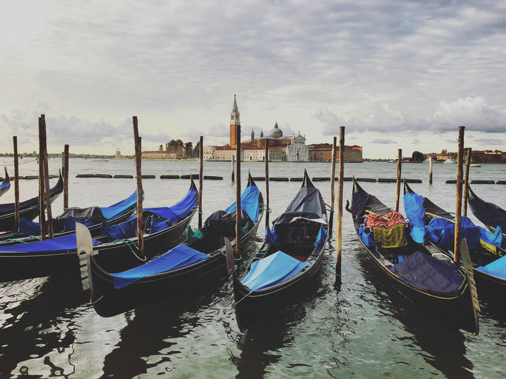 Gondolas Venice Italy Photo Print - Canvas - Framed Photo Print - Hampshire Prints