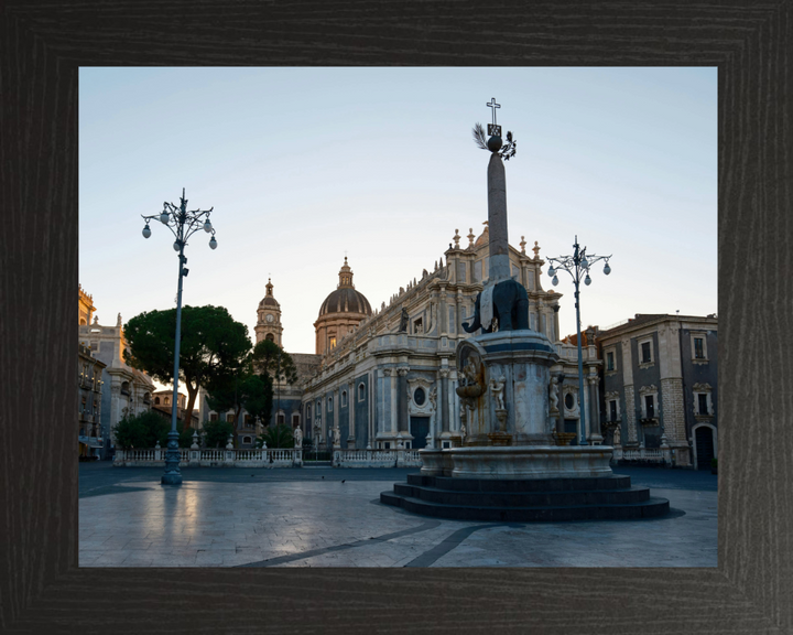 Catania Cathedral Sicily Photo Print - Canvas - Framed Photo Print - Hampshire Prints