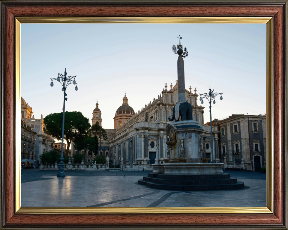 Catania Cathedral Sicily Photo Print - Canvas - Framed Photo Print - Hampshire Prints