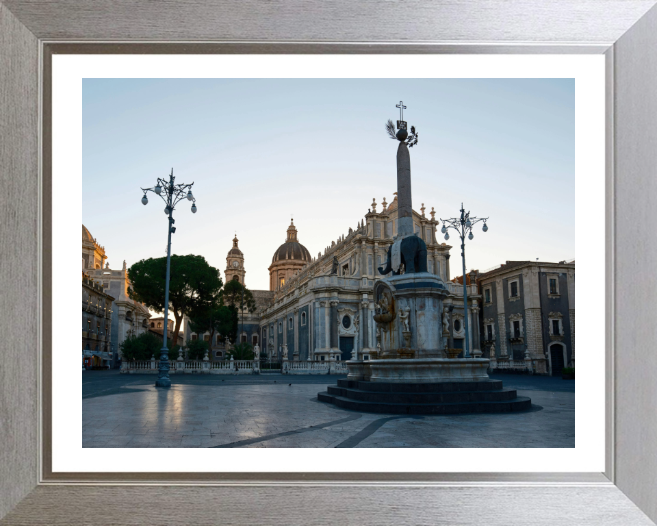 Catania Cathedral Sicily Photo Print - Canvas - Framed Photo Print - Hampshire Prints