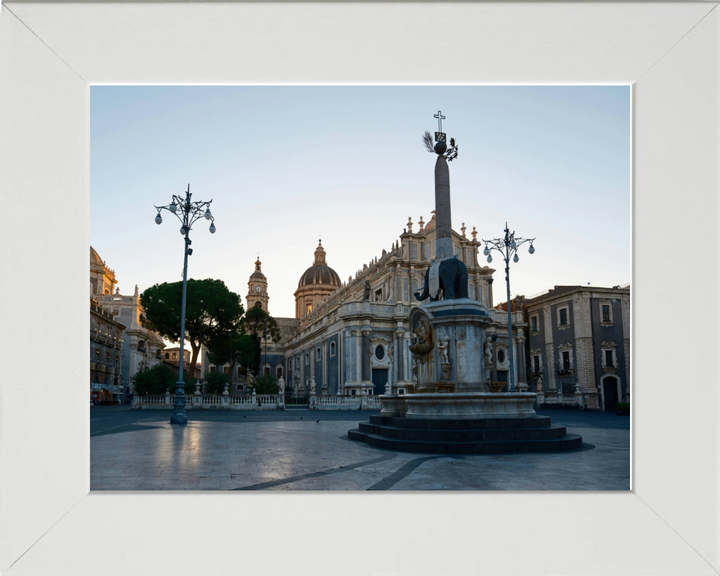 Catania Cathedral Sicily Photo Print - Canvas - Framed Photo Print - Hampshire Prints