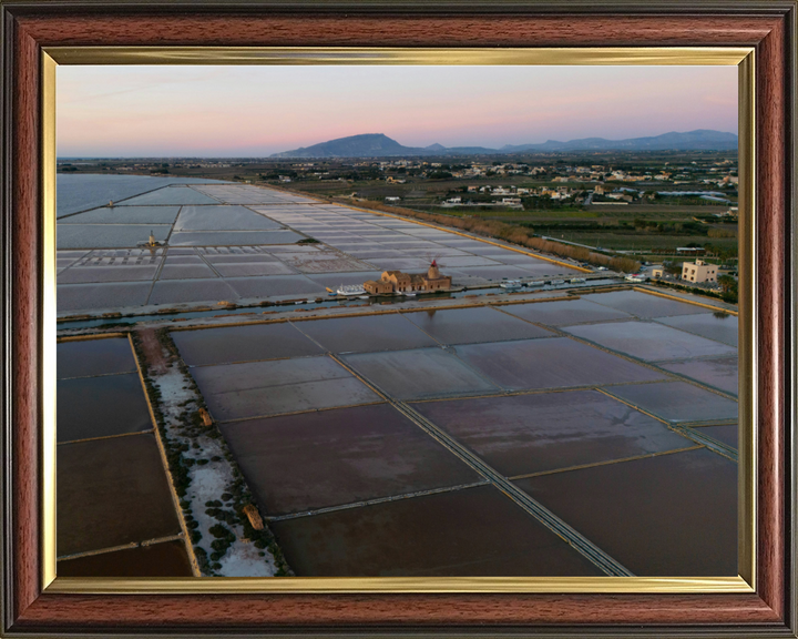 Trapani Italy from above Photo Print - Canvas - Framed Photo Print - Hampshire Prints