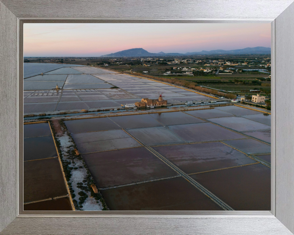 Trapani Italy from above Photo Print - Canvas - Framed Photo Print - Hampshire Prints