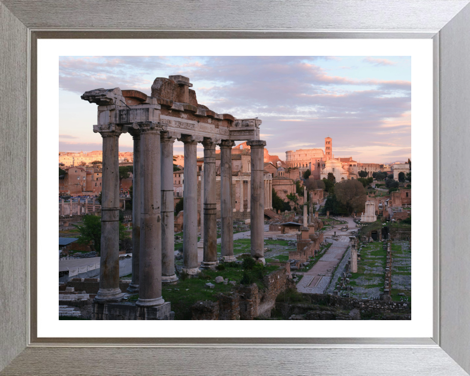 roman ruins Rome Italy Photo Print - Canvas - Framed Photo Print - Hampshire Prints