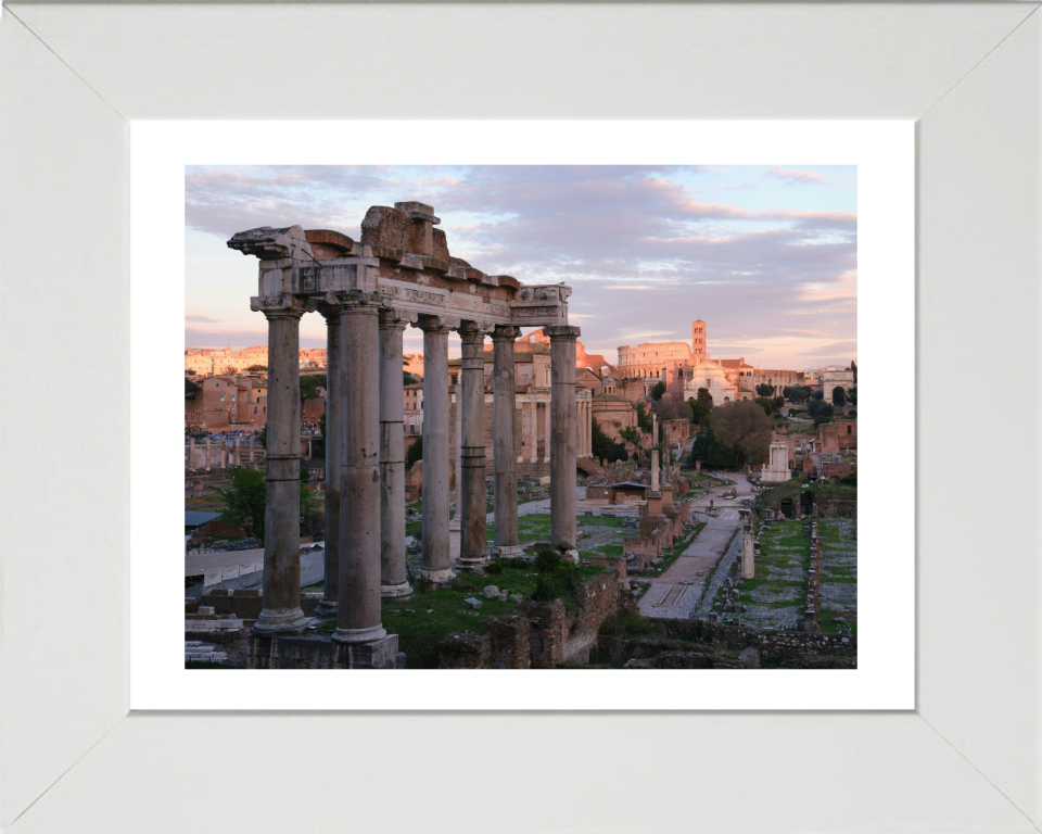 roman ruins Rome Italy Photo Print - Canvas - Framed Photo Print - Hampshire Prints