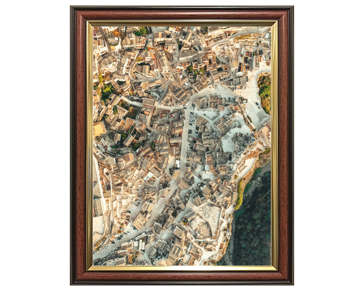 Matera old town Italy from above Photo Print - Canvas - Framed Photo Print - Hampshire Prints