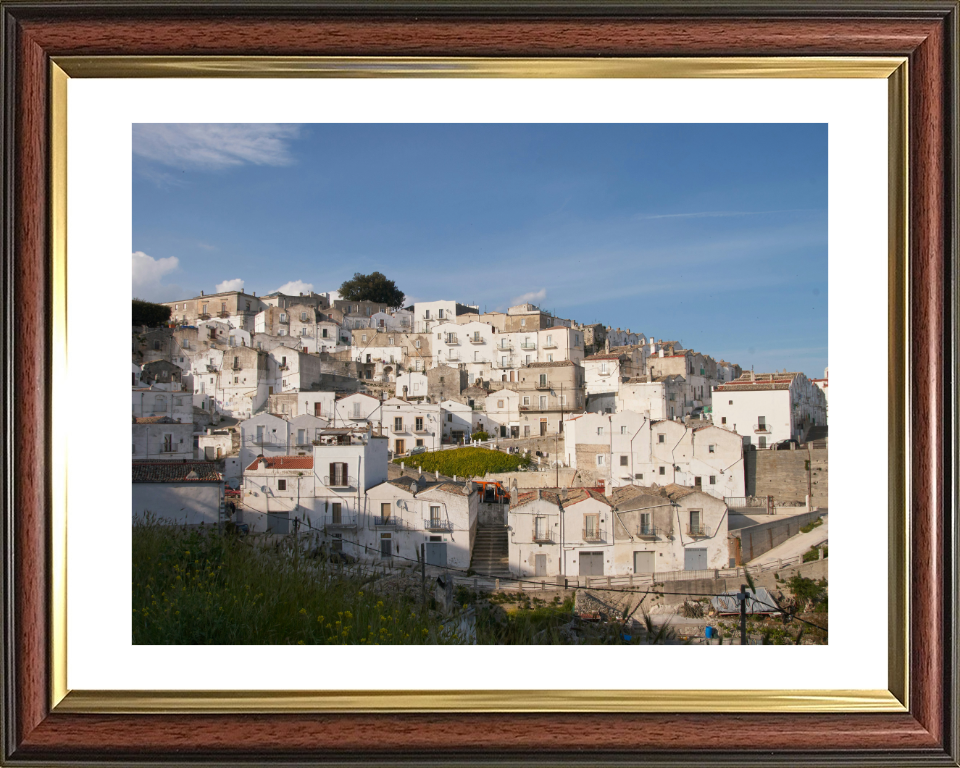 Monte Sant'Angelo Province of Foggia Italy Photo Print - Canvas - Framed Photo Print - Hampshire Prints