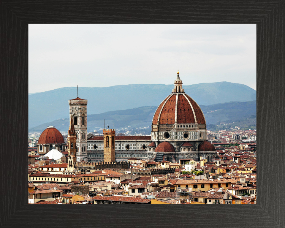 Florence skyline Italy Photo Print - Canvas - Framed Photo Print - Hampshire Prints