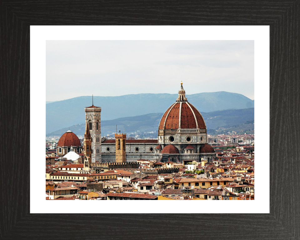 Florence skyline Italy Photo Print - Canvas - Framed Photo Print - Hampshire Prints