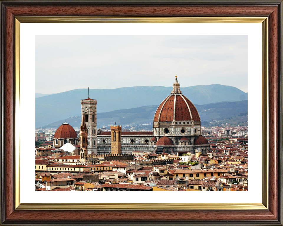 Florence skyline Italy Photo Print - Canvas - Framed Photo Print - Hampshire Prints