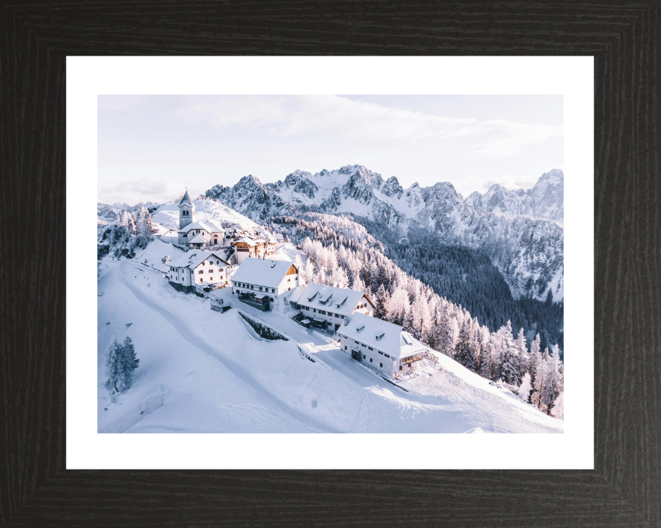 Monte Lussari Tarvisio Italy Photo Print - Canvas - Framed Photo Print - Hampshire Prints