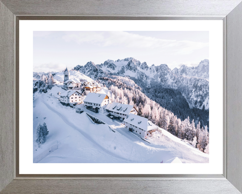 Monte Lussari Tarvisio Italy Photo Print - Canvas - Framed Photo Print - Hampshire Prints