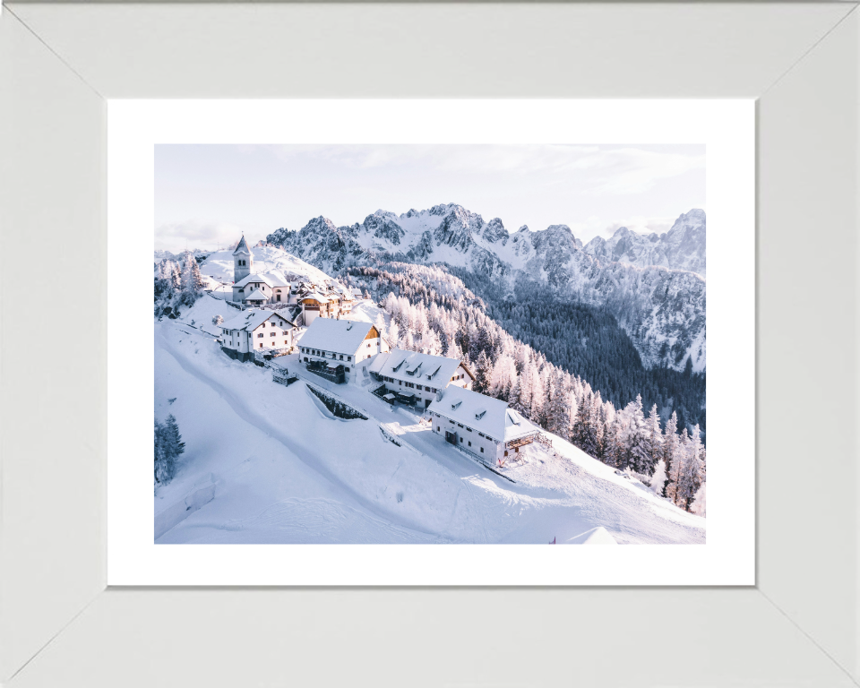 Monte Lussari Tarvisio Italy Photo Print - Canvas - Framed Photo Print - Hampshire Prints