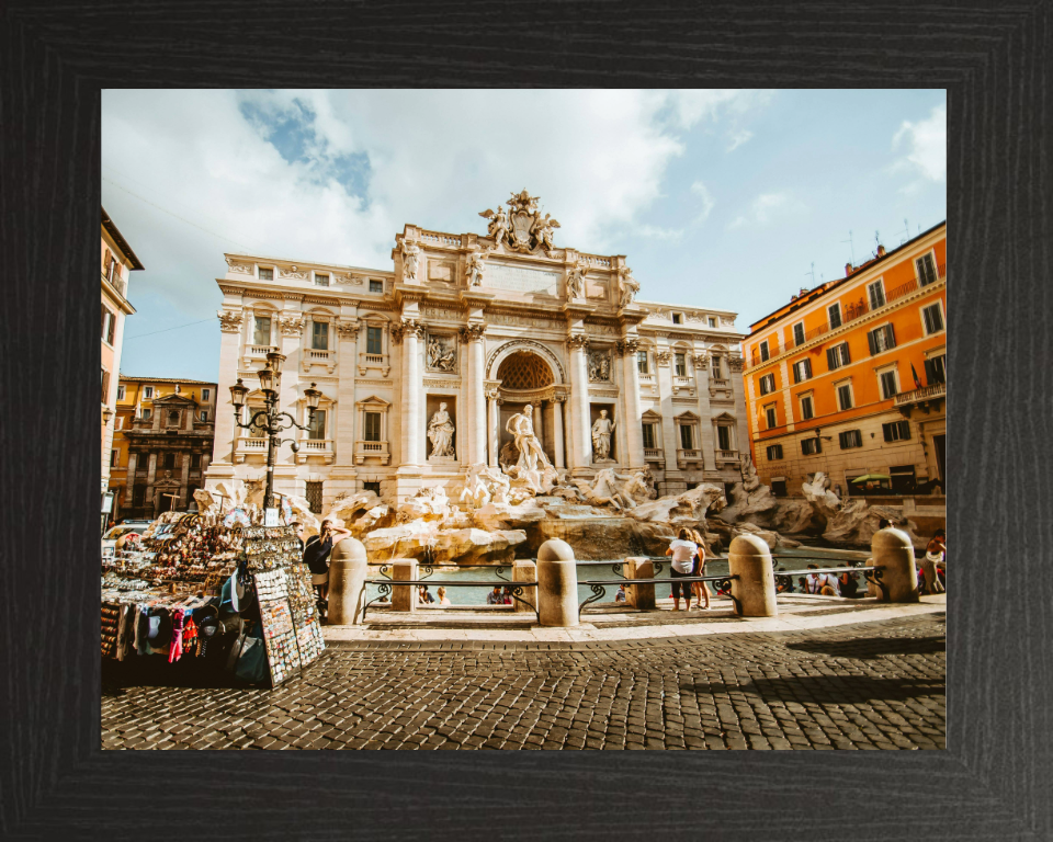 Trevi Fountain Rome Italy Photo Print - Canvas - Framed Photo Print - Hampshire Prints