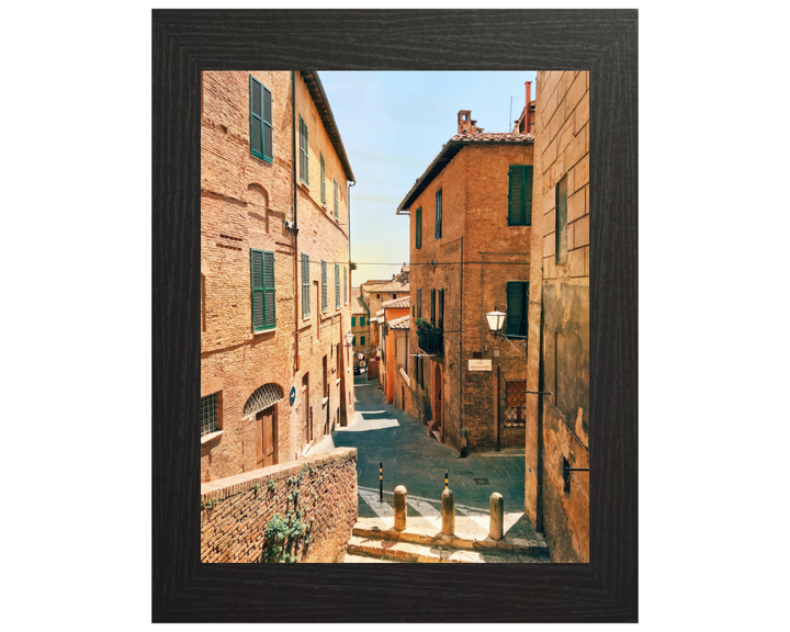 Siena Italy back streets Photo Print - Canvas - Framed Photo Print - Hampshire Prints