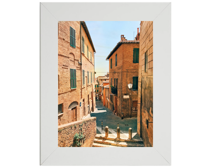 Siena Italy back streets Photo Print - Canvas - Framed Photo Print - Hampshire Prints