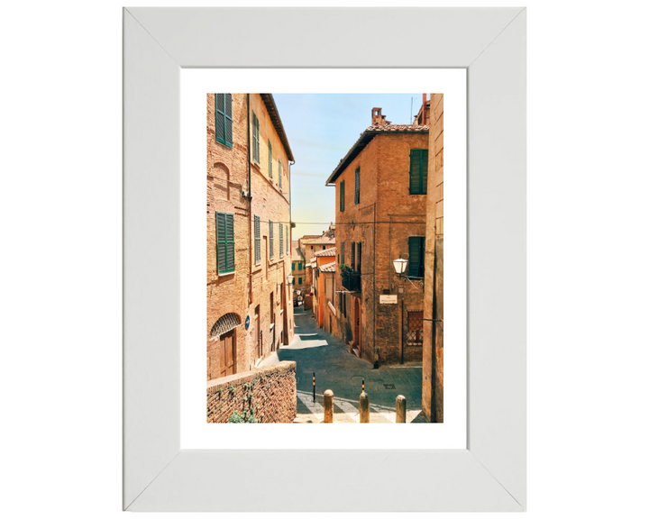 Siena Italy back streets Photo Print - Canvas - Framed Photo Print - Hampshire Prints