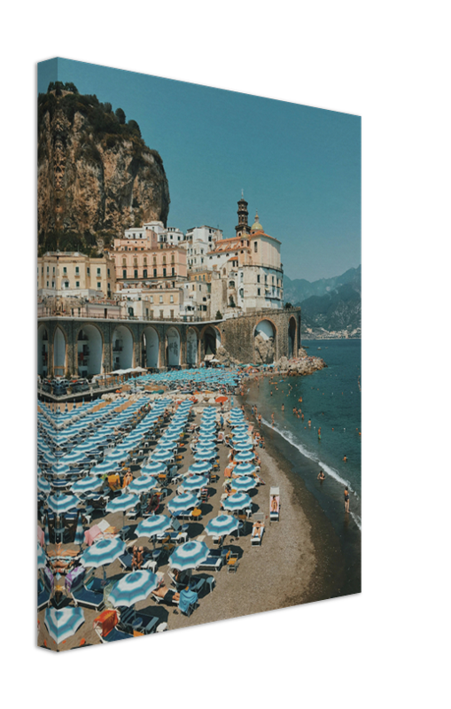 Atrani beach Italy Photo Print - Canvas - Framed Photo Print - Hampshire Prints