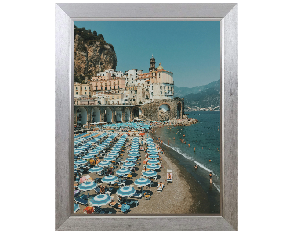 Atrani beach Italy Photo Print - Canvas - Framed Photo Print - Hampshire Prints