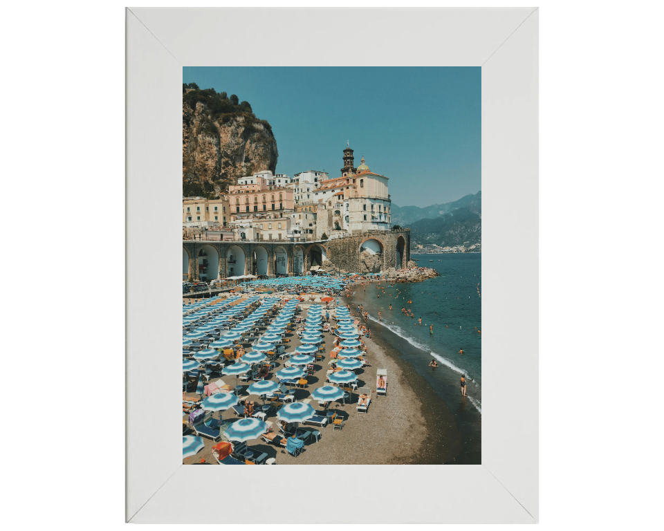 Atrani beach Italy Photo Print - Canvas - Framed Photo Print - Hampshire Prints