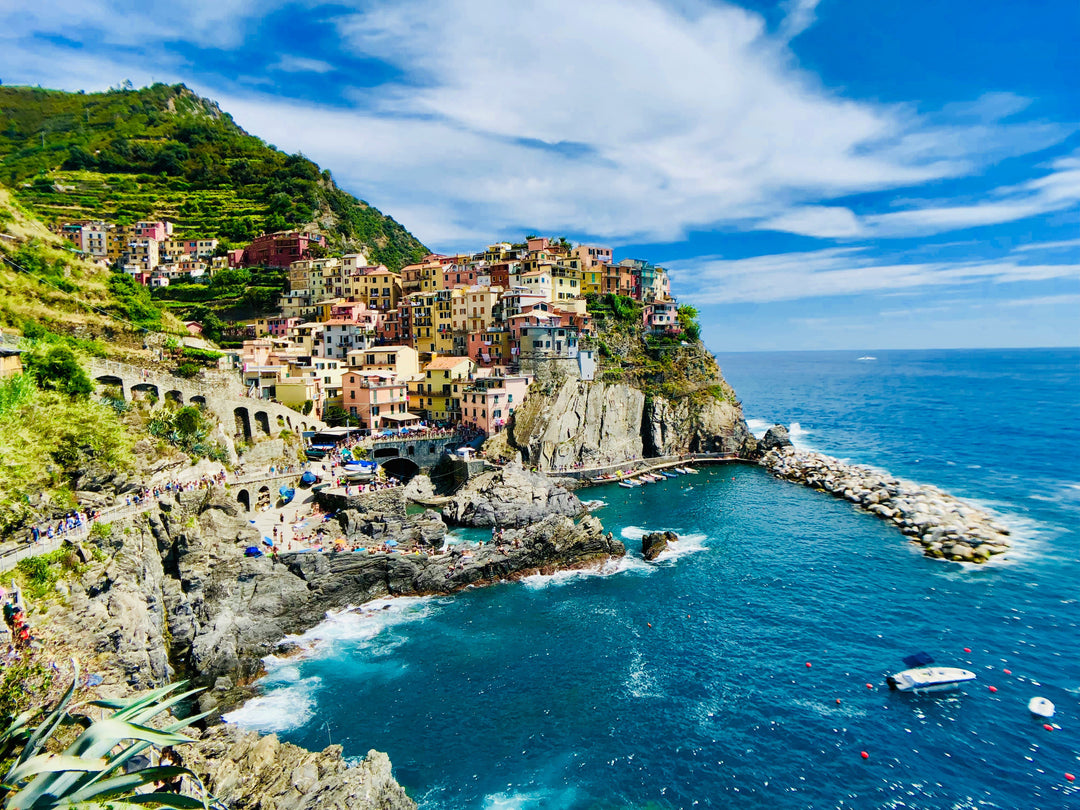 Cinque Terre Italy in summer Photo Print - Canvas - Framed Photo Print - Hampshire Prints