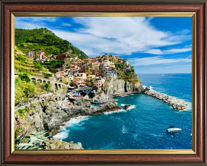 Cinque Terre Italy in summer Photo Print - Canvas - Framed Photo Print - Hampshire Prints