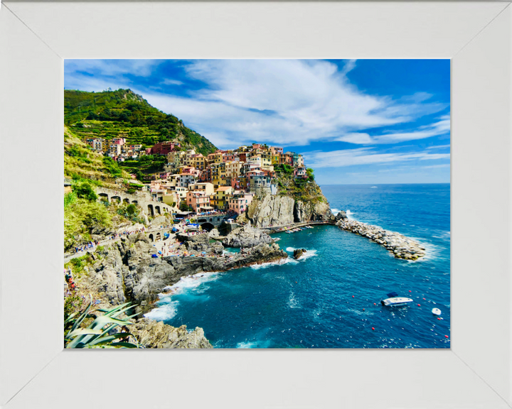 Cinque Terre Italy in summer Photo Print - Canvas - Framed Photo Print - Hampshire Prints