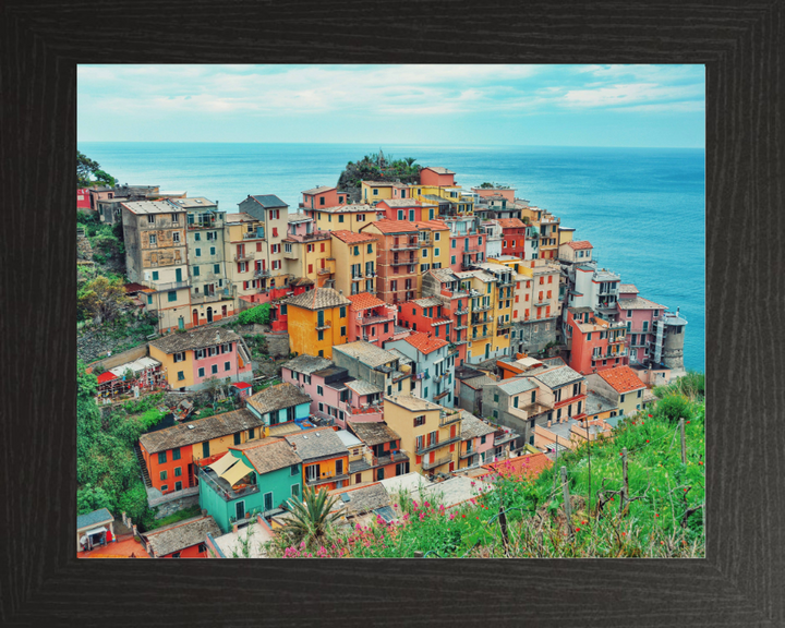 Manarola Cinque Terre Italy Photo Print - Canvas - Framed Photo Print - Hampshire Prints