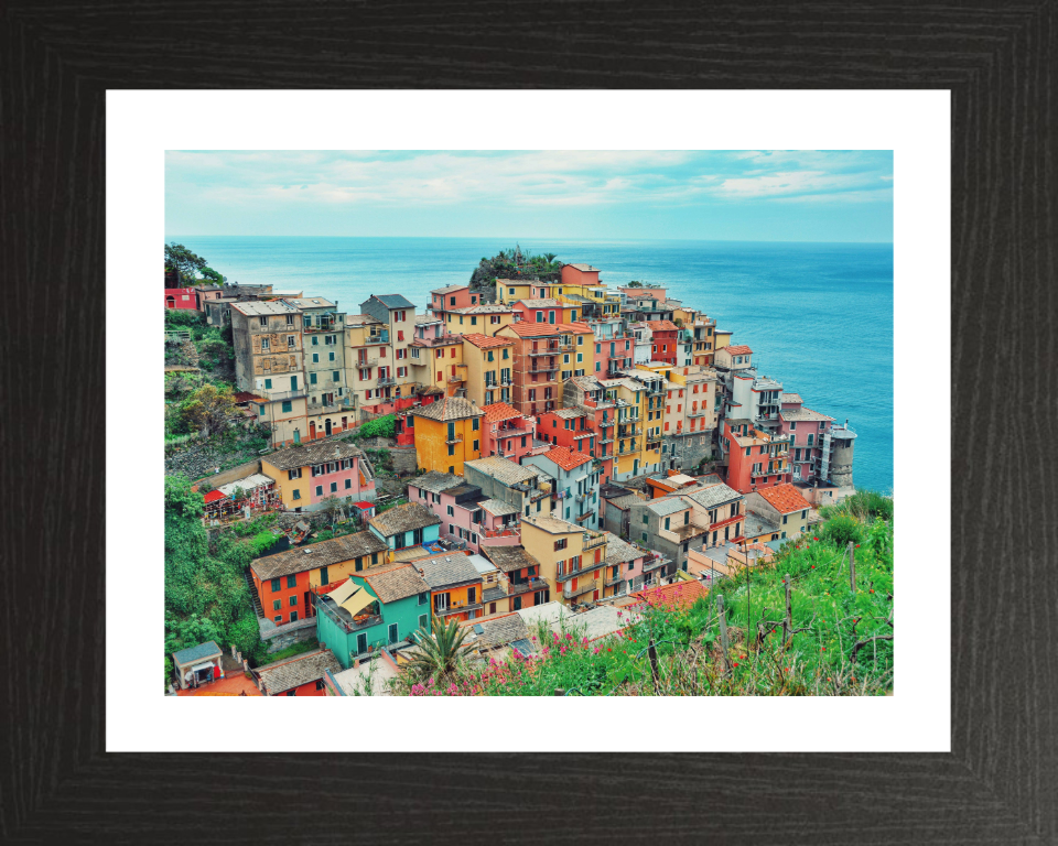 Manarola Cinque Terre Italy Photo Print - Canvas - Framed Photo Print - Hampshire Prints