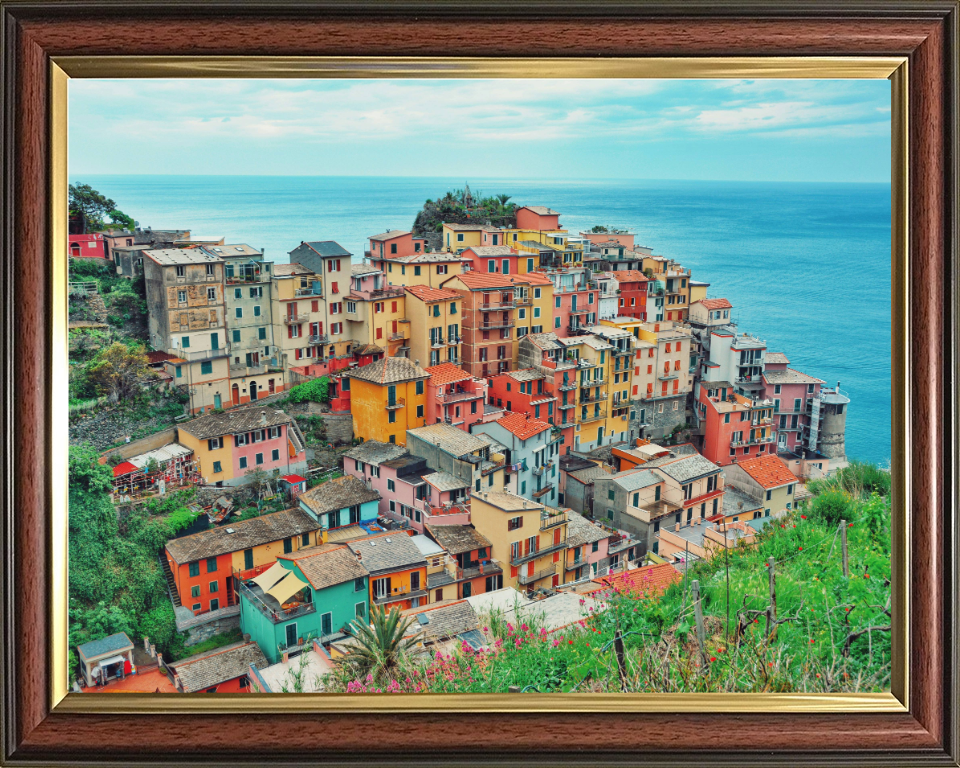 Manarola Cinque Terre Italy Photo Print - Canvas - Framed Photo Print - Hampshire Prints