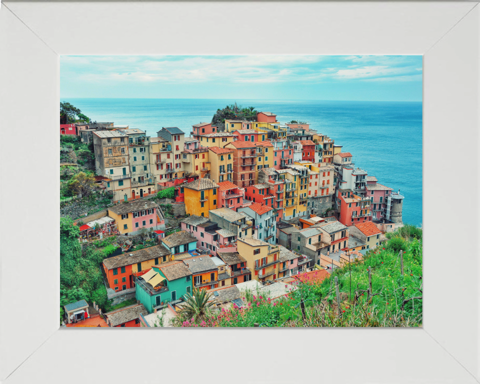 Manarola Cinque Terre Italy Photo Print - Canvas - Framed Photo Print - Hampshire Prints