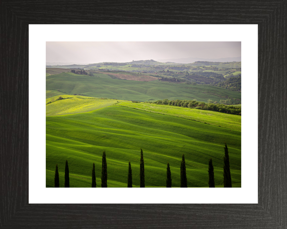 Tuscany Italy in summer Photo Print - Canvas - Framed Photo Print - Hampshire Prints