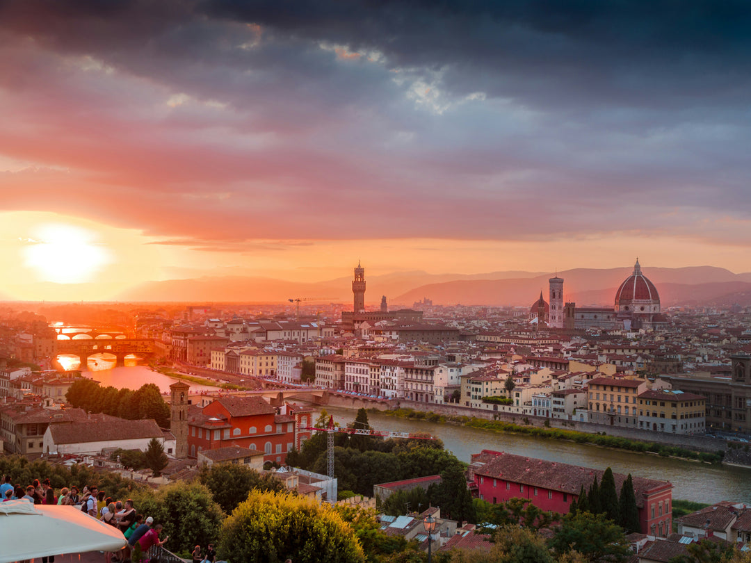 Florence Italy at sunset Photo Print - Canvas - Framed Photo Print - Hampshire Prints