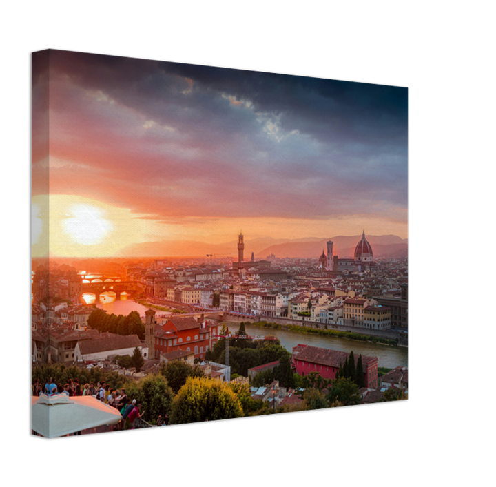 Florence Italy at sunset Photo Print - Canvas - Framed Photo Print - Hampshire Prints