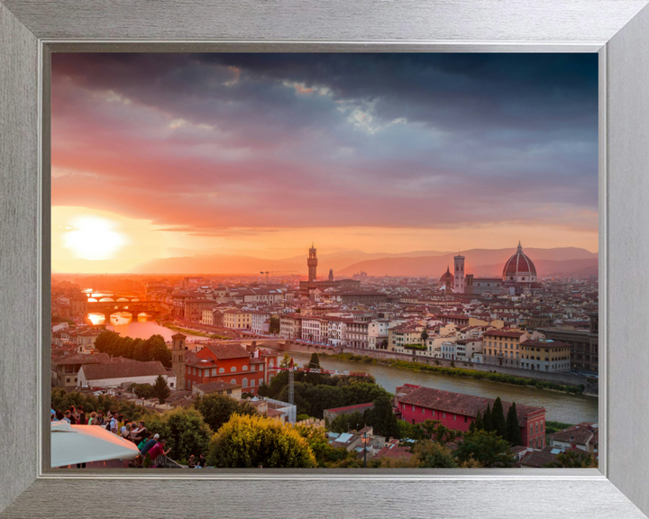 Florence Italy at sunset Photo Print - Canvas - Framed Photo Print - Hampshire Prints