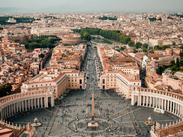 Vatican City from above Photo Print - Canvas - Framed Photo Print - Hampshire Prints